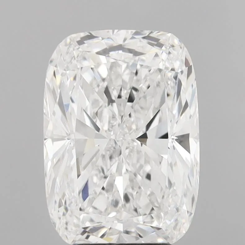 4.57ct Cushion modified Lab Grown Diamond (Colour D, Clarity VVS2, IGI Certified)