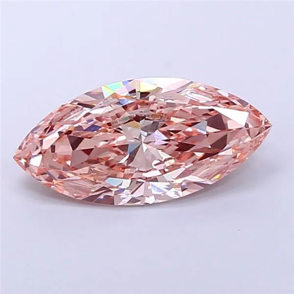 4.65ct Marquise Lab Grown Diamond (Colour Fancy Intense Pink, Clarity VS1, IGI Certified)