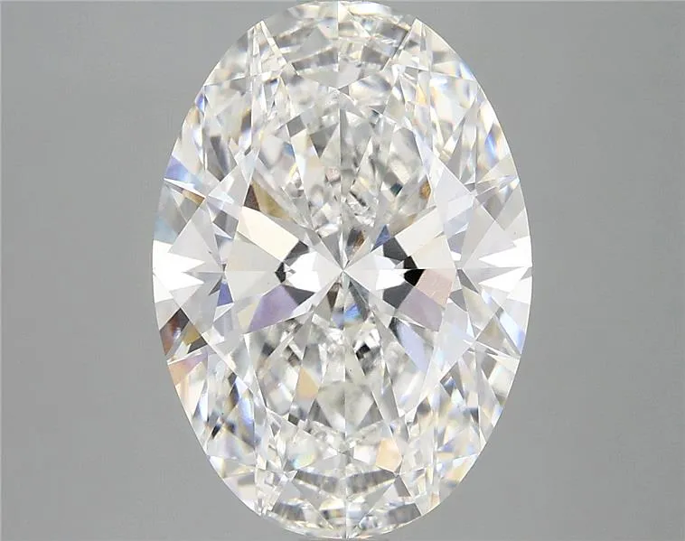 4.80ct Oval Lab Grown Diamond (Colour E, Clarity VVS2, IGI Certified)