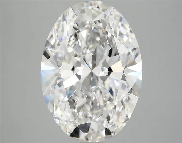 4.80ct Oval Lab Grown Diamond (Colour F, Clarity VVS2, IGI Certified)