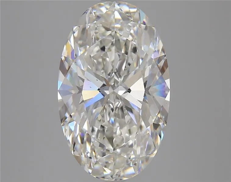 4.85ct Oval Lab Grown Diamond (Colour G, Clarity VS2, IGI Certified)