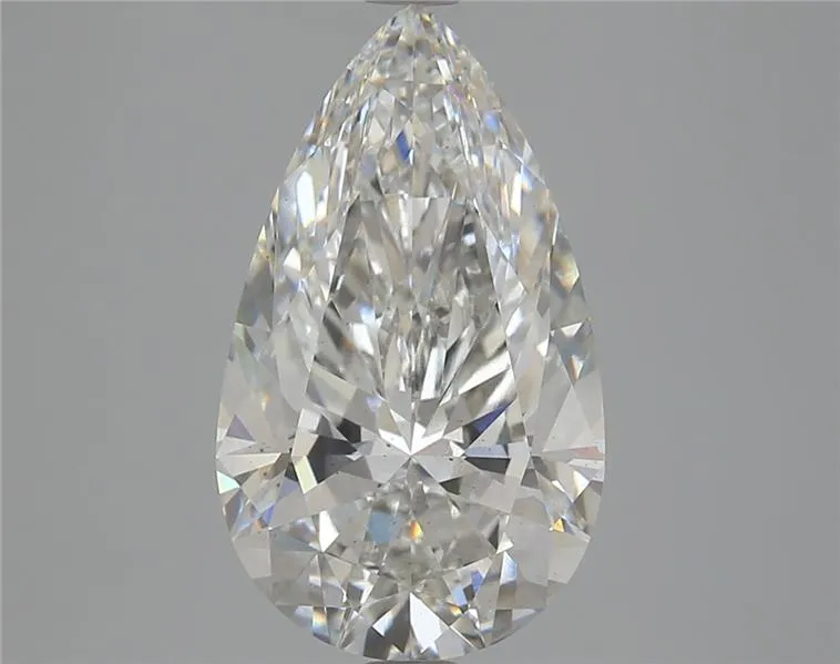 4.86ct Pear Lab Grown Diamond (Colour G, Clarity VS2, IGI Certified)