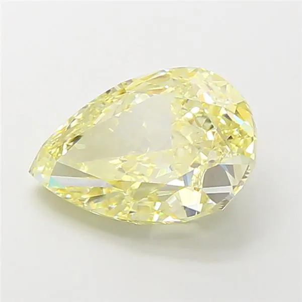 4.89ct Cushion modified Lab Grown Diamond (Colour Fancy Yellow, Clarity VVS2, IGI Certified)