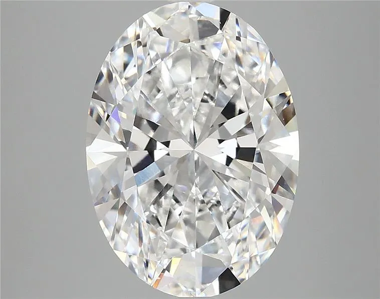 5.00ct Oval Lab Grown Diamond (Colour E, Clarity VVS2, IGI Certified)