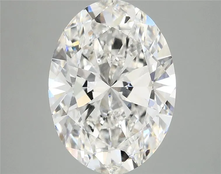 5.00ct Oval Lab Grown Diamond (Colour E, Clarity VVS2, IGI Certified)