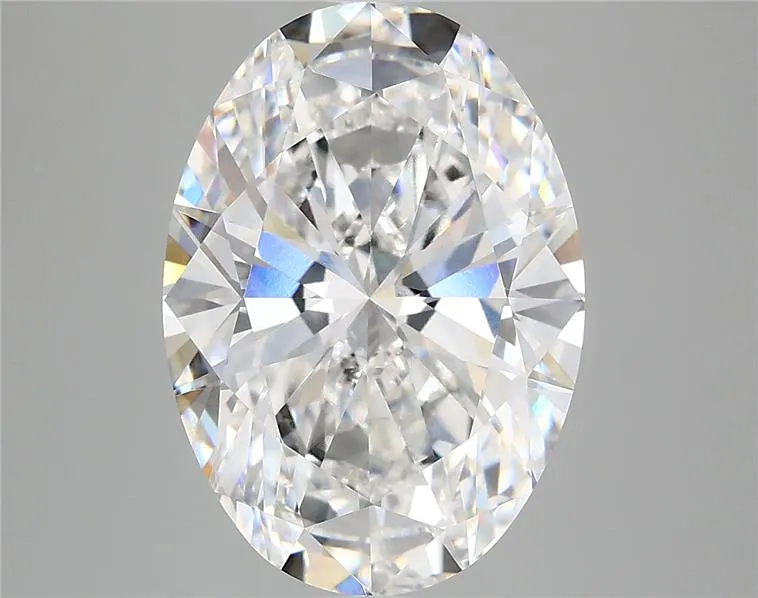 5.00ct Oval Lab Grown Diamond (Colour E, Clarity VVS2, IGI Certified)