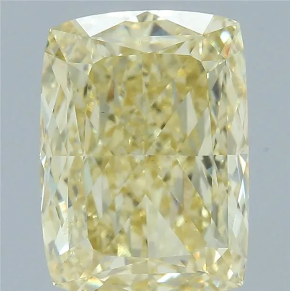 5.01ct Cushion modified Lab Grown Diamond (Colour Fancy Intense Yellow, Clarity VS1, IGI Certified)