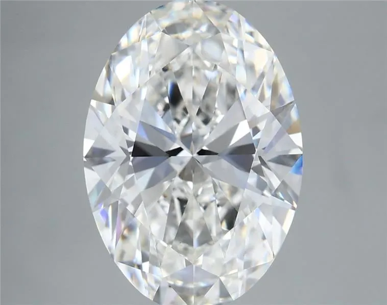 5.02ct Oval Lab Grown Diamond (Colour F, Clarity VVS2, IGI Certified)