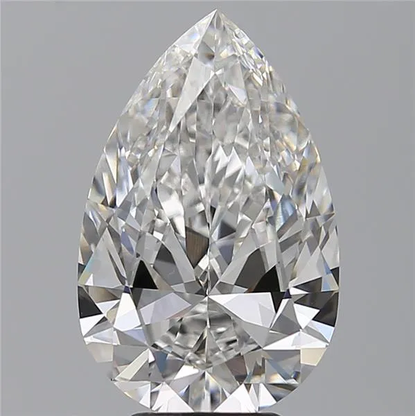 5.02ct Pear Lab Grown Diamond (Colour E, Clarity VVS2, IGI Certified)