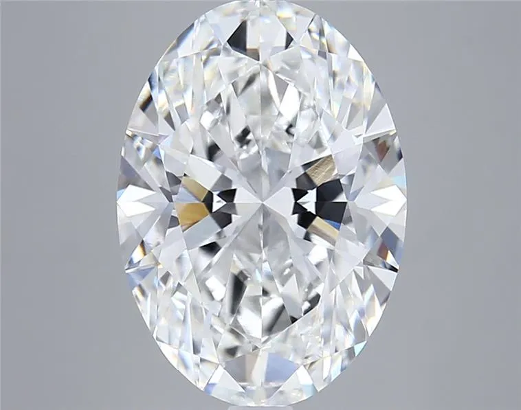 5.03ct Oval Lab Grown Diamond (Colour F, Clarity VVS2, IGI Certified)