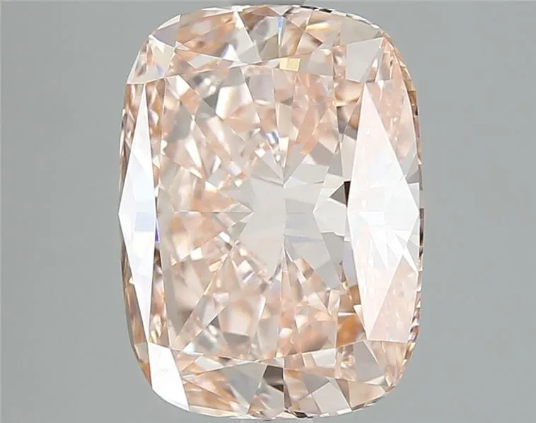 5.04ct Cushion modified Lab Grown Diamond (Colour Fancy Intense Pink, Clarity VVS2, IGI Certified)