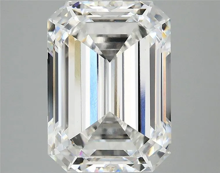 5.04ct Emerald Lab Grown Diamond (Colour F, Clarity VVS2, IGI Certified)