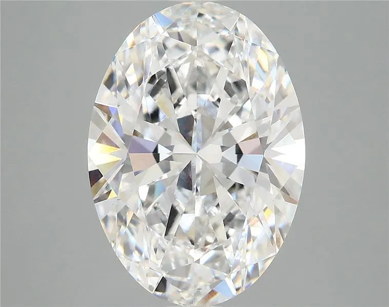 5.04ct Oval Lab Grown Diamond (Colour E, Clarity VS1, IGI Certified)