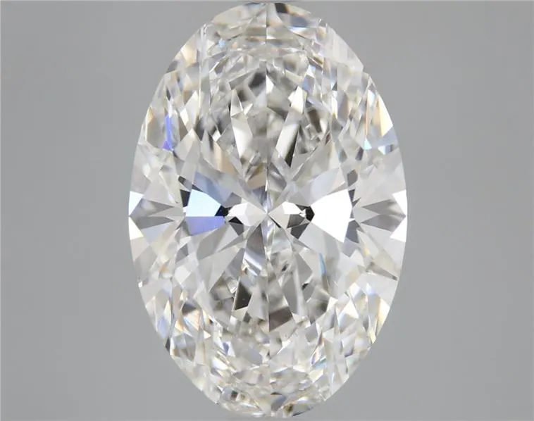 5.05ct Oval Lab Grown Diamond (Colour E, Clarity VVS2, IGI Certified)