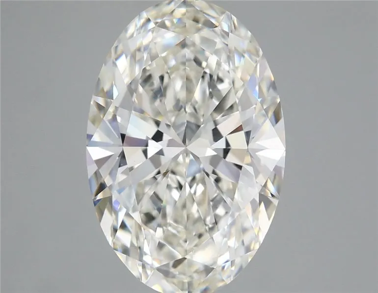 5.05ct Oval Lab Grown Diamond (Colour G, Clarity VVS2, IGI Certified)