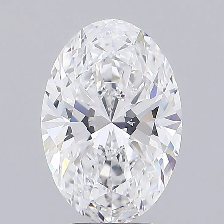 5.06ct Oval Lab Grown Diamond (Colour D, Clarity VVS1, IGI Certified)
