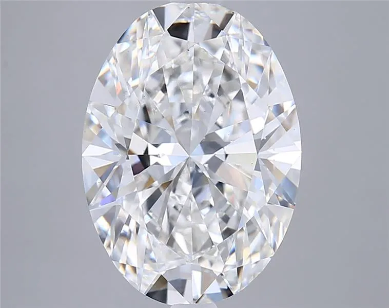 5.06ct Oval Lab Grown Diamond (Colour E, Clarity VVS2, IGI Certified)