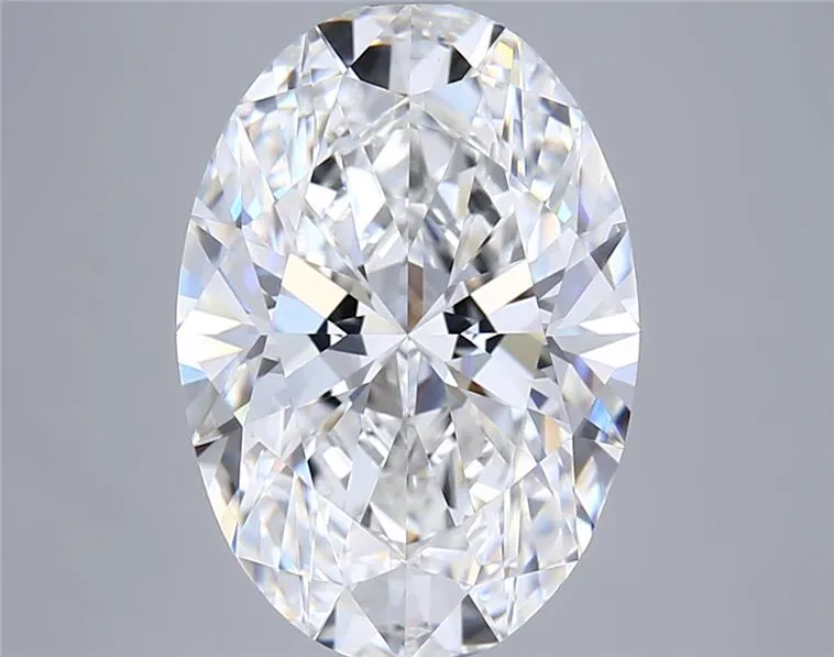 5.06ct Oval Lab Grown Diamond (Colour E, Clarity VVS2, IGI Certified)