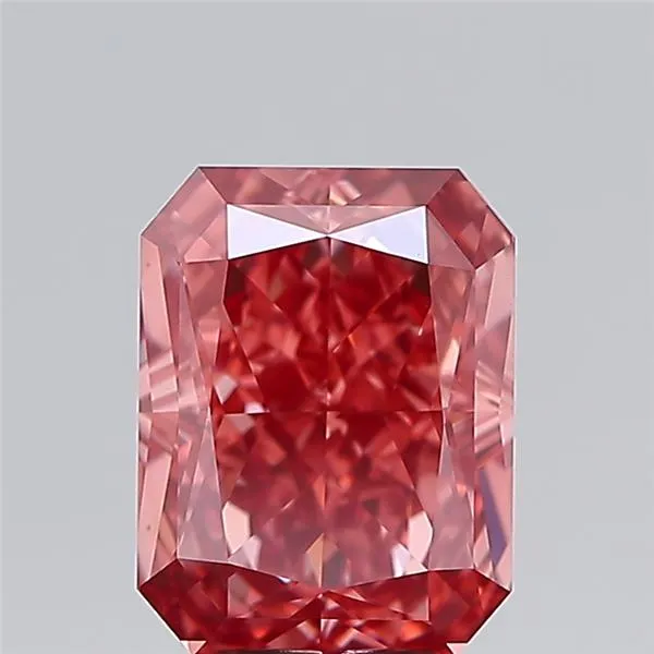 5.07ct Radiant Lab Grown Diamond (Colour Fancy Vivid Pink, Clarity VVS2, IGI Certified)