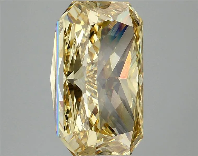 5.08ct Radiant Lab Grown Diamond (Colour Fancy Vivid Yellow, Clarity VS1, IGI Certified)