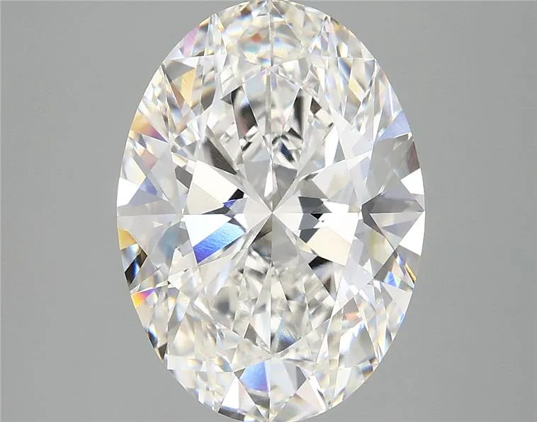 5.10ct Oval Lab Grown Diamond (Colour F, Clarity VVS2, IGI Certified)