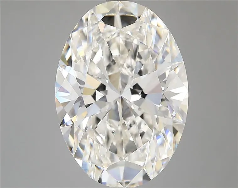 5.10ct Oval Lab Grown Diamond (Colour G, Clarity VVS1, IGI Certified)