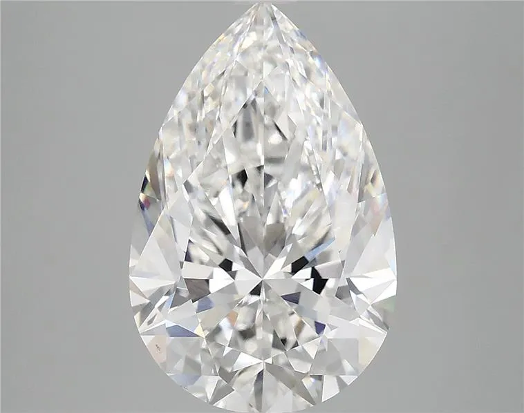 5.10ct Pear Lab Grown Diamond (Colour E, Clarity VS1, IGI Certified)