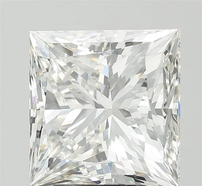 5.10ct Princess Lab Grown Diamond (Colour G, Clarity VVS2, IGI Certified)