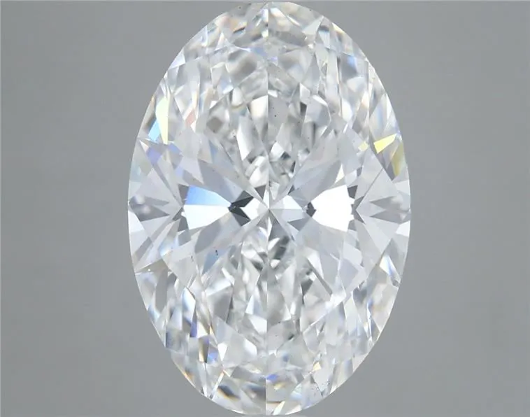 5.11ct Oval Lab Grown Diamond (Colour E, Clarity VS2, IGI Certified)