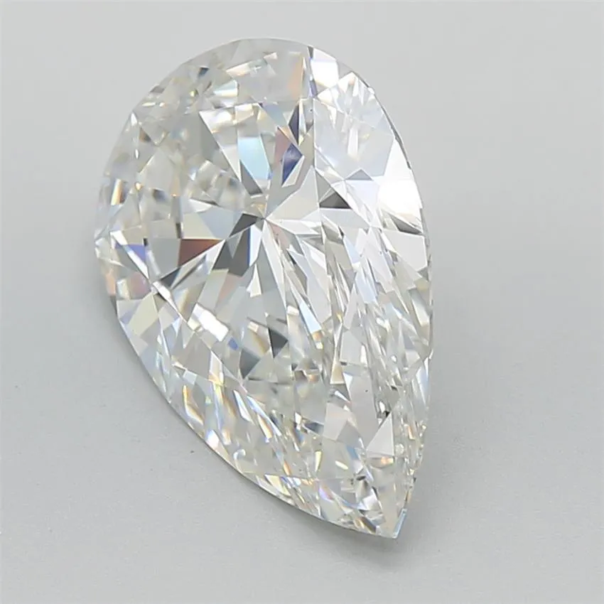 5.11ct Pear Lab Grown Diamond (Colour F, Clarity VS1, IGI Certified)