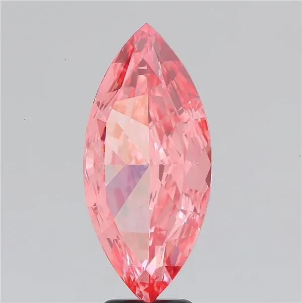5.12ct Marquise Lab Grown Diamond (Colour Fancy Vivid Pink, Clarity VS1, IGI Certified)