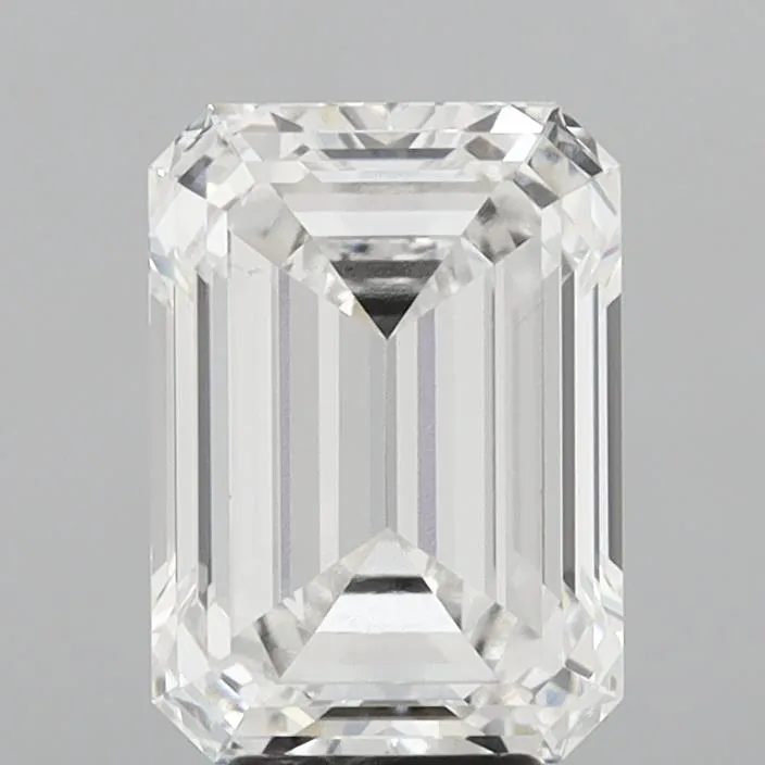 5.15ct Emerald Lab Grown Diamond (Colour F, Clarity VVS1, IGI Certified)