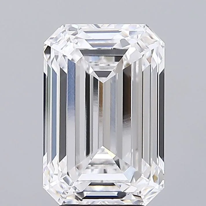 5.16ct Emerald Lab Grown Diamond (Colour E, Clarity IF, IGI Certified)