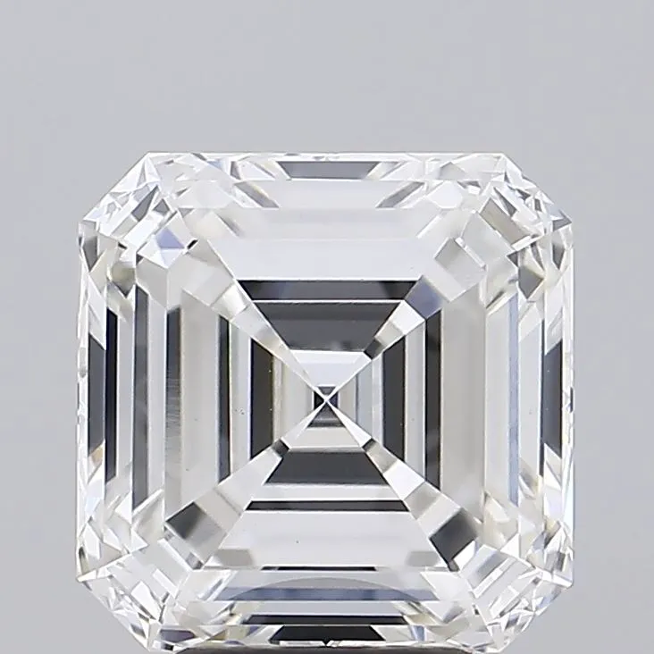 5.21ct Asscher Lab Grown Diamond (Colour G, Clarity VVS2, IGI Certified)