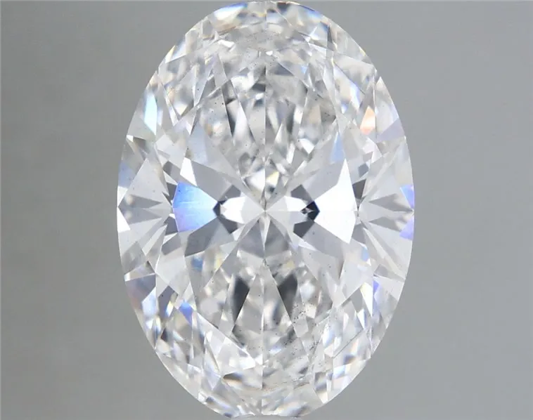 5.33ct Oval Lab Grown Diamond (Colour E, Clarity SI1, IGI Certified)