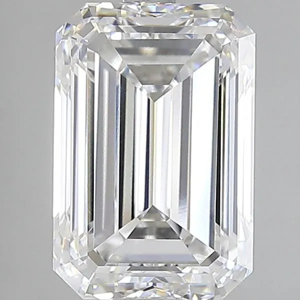 5.47ct Emerald Lab Grown Diamond (Colour D, Clarity VVS2, IGI Certified)