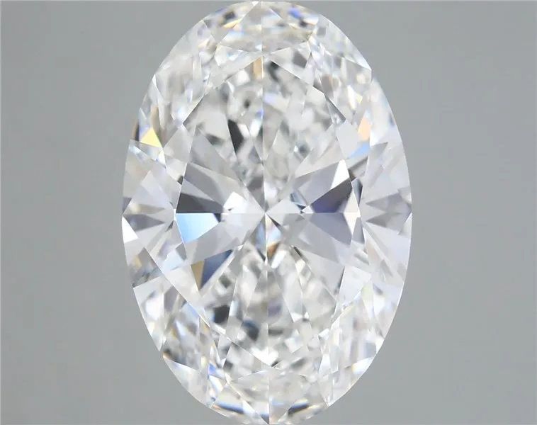 5.52ct Oval Lab Grown Diamond (Colour E, Clarity VVS2, IGI Certified)
