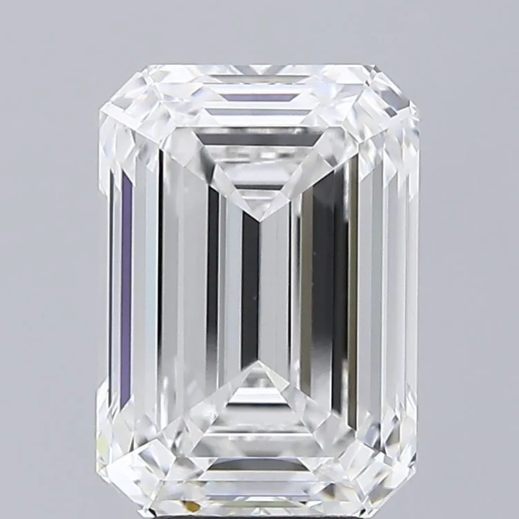 5.53ct Emerald Lab Grown Diamond (Colour E, Clarity VVS1, IGI Certified)