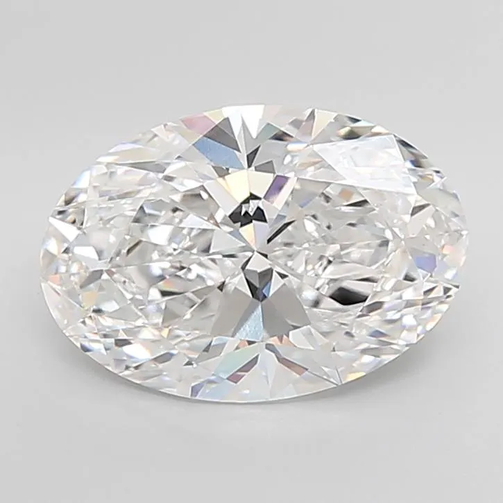 5.60ct Oval Lab Grown Diamond (Colour E, Clarity VVS2, IGI Certified)