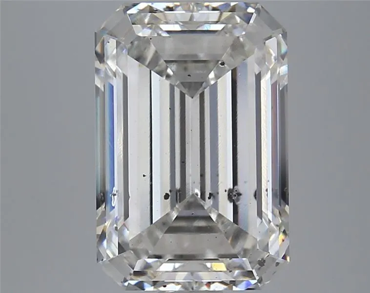 5.96ct Emerald Lab Grown Diamond (Colour G, Clarity SI1, IGI Certified)