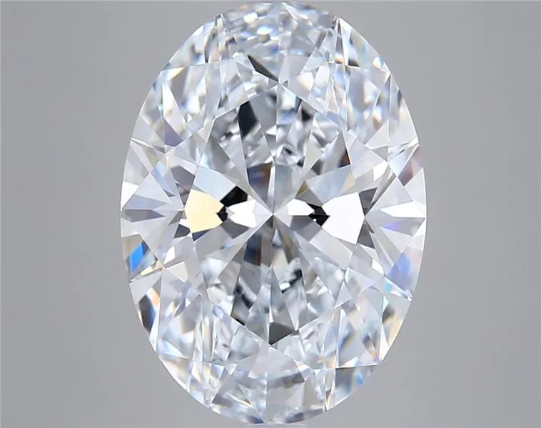 6.05ct Oval Lab Grown Diamond (Colour E, Clarity VVS2, IGI Certified)