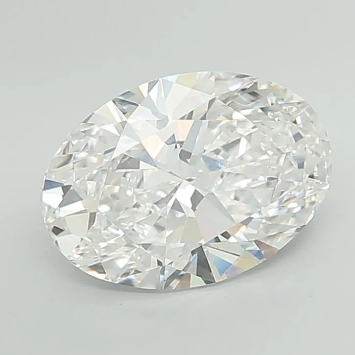 6.05ct Oval Lab Grown Diamond (Colour F, Clarity VVS2, IGI Certified)