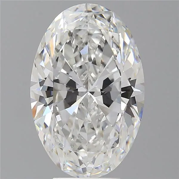 6.09ct Oval Lab Grown Diamond (Colour E, Clarity VVS2, IGI Certified)