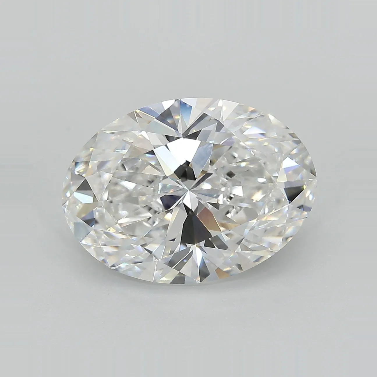 6.14ct Oval Lab Grown Diamond (Colour E, Clarity VVS2, IGI Certified)