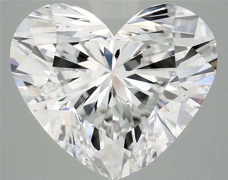 6.27ct Heart Lab Grown Diamond (Colour E, Clarity VS1, IGI Certified)