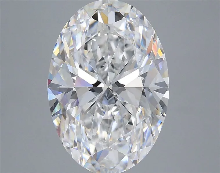 6.35ct Oval Lab Grown Diamond (Colour E, Clarity VVS2, IGI Certified)