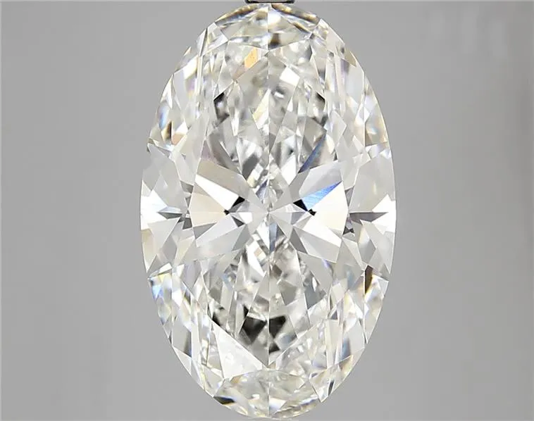 6.36ct Oval Lab Grown Diamond (Colour F, Clarity VVS2, IGI Certified)