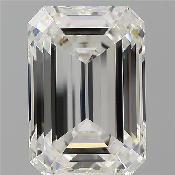 6.56ct Emerald Lab Grown Diamond (Colour F, Clarity VVS2, IGI Certified)
