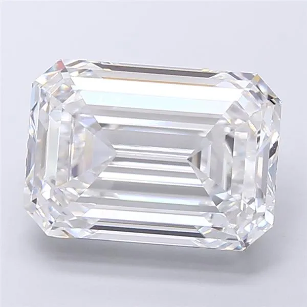 6.59ct Emerald Lab Grown Diamond (Colour D, Clarity VVS2, IGI Certified)