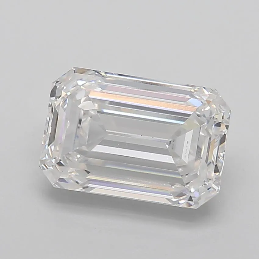 7.01ct Emerald Lab Grown Diamond (Colour D, Clarity VS1, IGI Certified)
